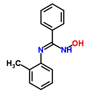 N-hydroxy-n-(2-methylphenyl)benzenecarboximidamide Structure,36954-10-6Structure