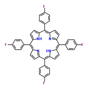 5,10,15,20-Tetrakis(4-fluorophenyl)-21h,23h-porphine Structure,37095-43-5Structure