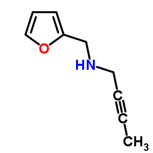 N-(2-furylmethyl)-2-butyn-1-amine Structure,371236-74-7Structure