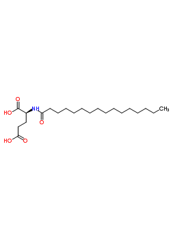 Palmitoyl glutamic acid Structure,38079-66-2Structure