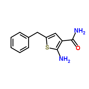 2-Amino-5-benzylthiophene-3-carboxamide Structure,383382-37-4Structure