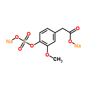 Homovanillic acid sulfate Structure,38339-06-9Structure