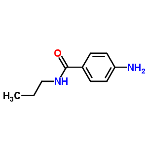 4-Amino-n-propylbenzamide Structure,38681-78-6Structure