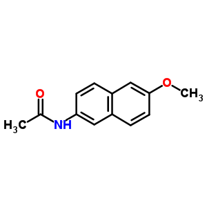 N-(6-methoxynaphthalen-2-yl)acetamide Structure,3900-46-7Structure