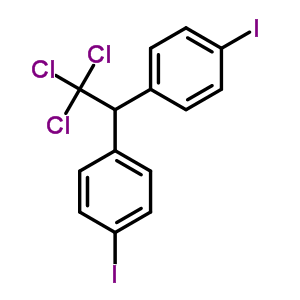 1-Iodo-4-[2,2,2-trichloro-1-(4-iodophenyl)ethyl]benzene Structure,3972-13-2Structure