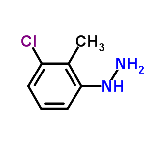 (3-Chloro-2-methylphenyl)hydrazine hydrochloride Structure,39943-64-1Structure