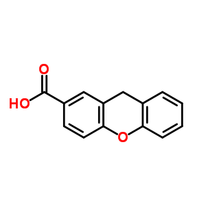 9H-xanthene-2-carboxylic acid Structure,40274-68-8Structure