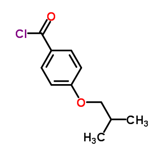 4-Isobutoxybenzoyl chloride Structure,40782-45-4Structure