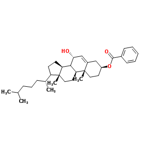 7Alpha-hydroxycholesterol3-benzoate Structure,40824-59-7Structure