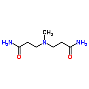 Propanamide,3,3-(methylimino)bis- Structure,4097-82-9Structure