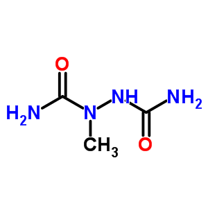 1-(Carbamoylamino)-1-methyl-urea Structure,4114-33-4Structure