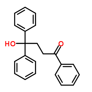 1-Butanone,4-hydroxy-1,4,4-triphenyl- Structure,41343-21-9Structure