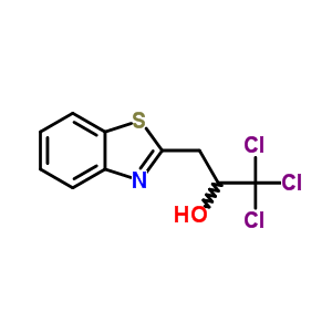 2-Benzothiazoleethanol,a-(trichloromethyl)- Structure,4146-26-3Structure