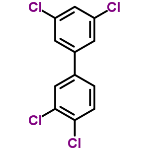 3,3,4,5-Tetrachlorobiphenyl Structure,41464-48-6Structure