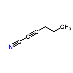 2-Hexynenitrile Structure,41727-22-4Structure