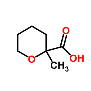 2-MethylTetrahydro-2H-pyran-2-carboxylic acid Structure,4180-13-6Structure