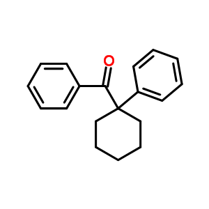 Phenyl-(1-phenylcyclohexyl)methanone Structure,41848-75-3Structure