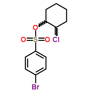 1-Bromo-4-(2-chlorocyclohexyl)oxysulfonyl-benzene Structure,41914-94-7Structure