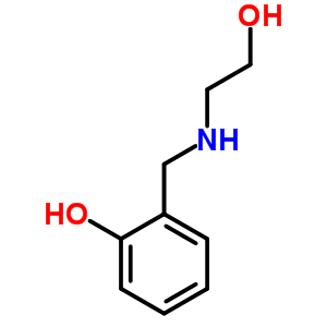 O-[n-(2-hydroxyethyl)aminomethyl]phenol Structure,4202-67-9Structure