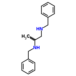 1,2-Propanediamine,n1,n2-bis(phenylmethyl)- Structure,42164-56-7Structure