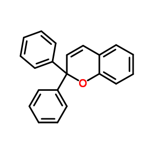 2H-1-benzopyran, 2,2-diphenyl- Structure,4222-08-6Structure