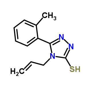 4-Allyl-5-(2-methylphenyl)-4H-1,2,4-triazole-3-thiol Structure,423741-70-2Structure