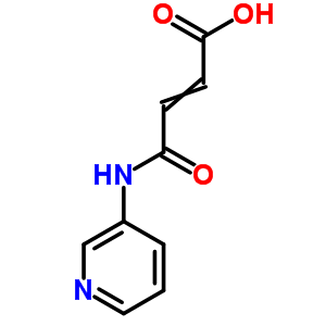 2-Butenoic acid,4-oxo-4-(3-pyridinylamino)-, (2z)- Structure,42574-72-1Structure