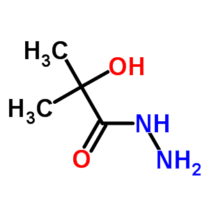 2-Hydroxy-2-methylpropanohydrazide Structure,42596-46-3Structure