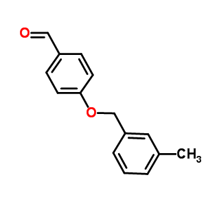 4-[(3-Methylbenzyl)oxy]benzaldehyde Structure,428470-82-0Structure