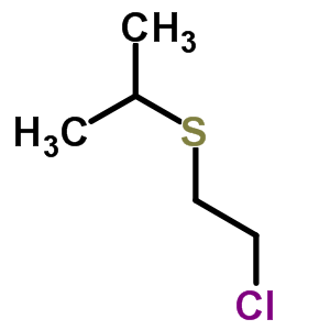 2-[(2-Chloroethyl)thio]propane Structure,4303-41-7Structure