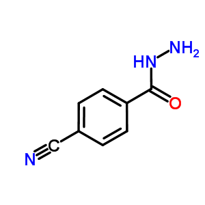 4-Cyanobenzohydrazide Structure,43038-36-4Structure