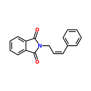 2-Cinnamylisoindole-1,3-dione Structure,4335-61-9Structure