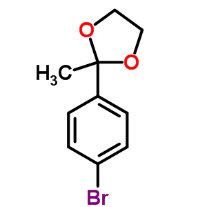 4-Bromoacetophenone ethylene acetal Structure,4360-68-3Structure