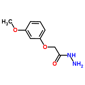 2-(3-Methoxyphenoxy)acetohydrazide Structure,436155-36-1Structure