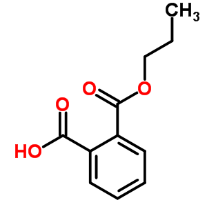 Monopropyl phthalate Structure,4376-19-6Structure