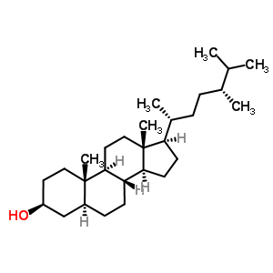 (3.Beta.,5.alpha.,24r)-ergostan-3-ol Structure,474-60-2Structure