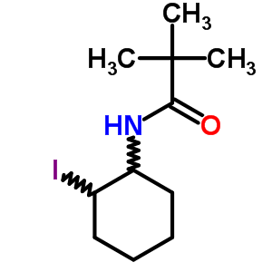 N-(2-iodocyclohexyl)-2,2-dimethyl-propanamide Structure,4916-80-7Structure