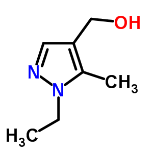 (1-Ethyl-5-methyl-1H-pyrazol-4-yl)methanol Structure,494214-31-2Structure