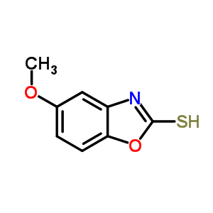 5-Methoxy-1,3-benzoxazole-2-thiol Structure,49559-83-3Structure