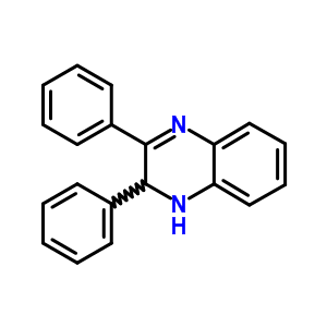 Quinoxaline, 1,2-dihydro-2,3-diphenyl- Structure,5016-08-0Structure