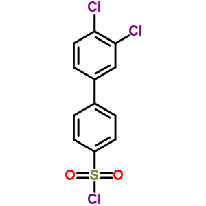 3,4-Dichloro[1,1-biphenyl]-4-sulfonyl chloride Structure,501697-80-9Structure