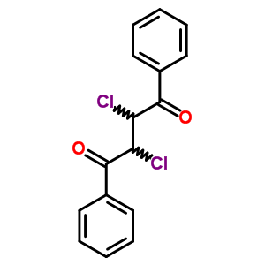 1,4-Butanedione,2,3-dichloro-1,4-diphenyl- Structure,5038-48-2Structure