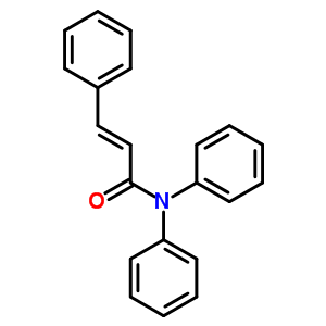 N,n-diphenyl-cinnamamide Structure,50395-70-5Structure