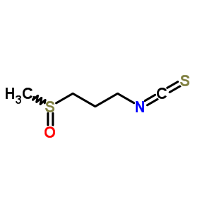 3-Methylsulfinyl propyl isothiocyanate Structure,505-44-2Structure