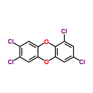 1,3,7,8-Tetrachlorodibenzo-p-dioxin Structure,50585-46-1Structure