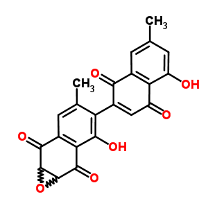 Diosquinone Structure,50886-69-6Structure