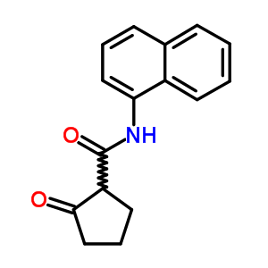 N-naphthalen-1-yl-2-oxo-cyclopentane-1-carboxamide Structure,51089-07-7Structure