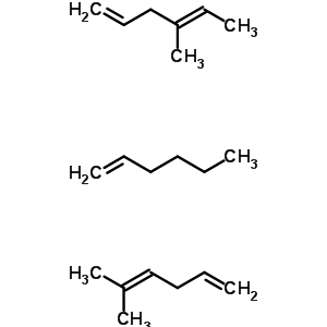 4-Methyl-1,4-hexadiene polymer with 1-hexene and 5-methyl-1,4-hexadiene Structure,51097-38-2Structure