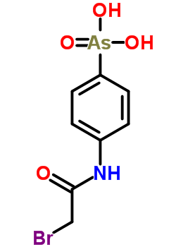 N-(bromoacetyl)-4-arsanilic acid Structure,51146-91-9Structure