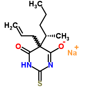 S(-)-thioamylal sodium Structure,51165-41-4Structure